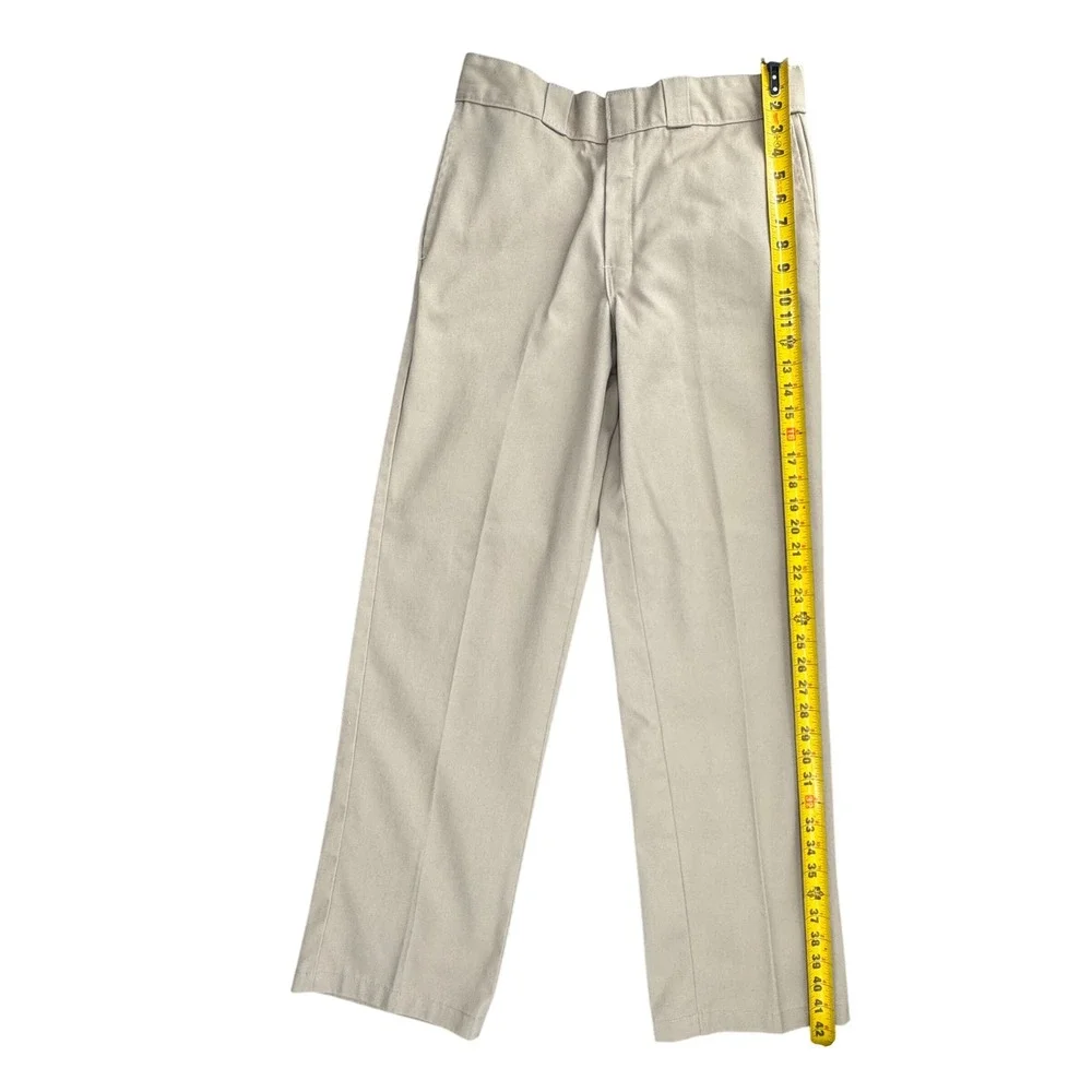 Dickies 874 Work Pants 32x32 Khaki Original Fit Straight Leg Uniform Workwear
